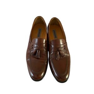Johnston & Murphy Brown Leather Vauter Tassel Loafers Size 11
